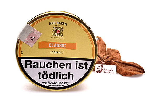 Mac Baren Classic Loose Cut Pfeifentabak 100g Dose Mac Baren Classic Loose Cut Pfeifentabak 100g Dose